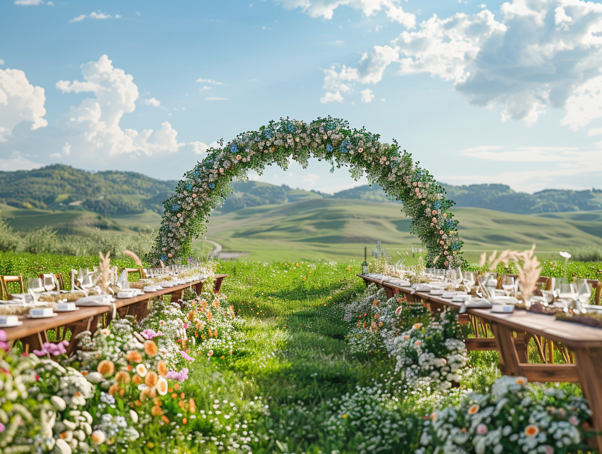 mariage champêtre